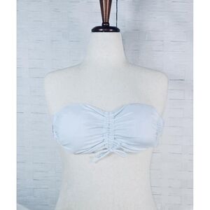 Aerie Soft Blue Ruched Bandeau